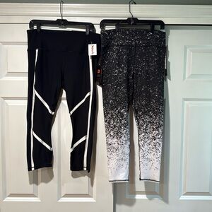 BUNDLE of TWO ACTIVE LEGGINGS. XL. NWT.